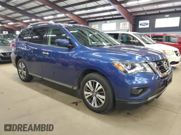2018 Nissan Pathfinder SL with VIN 5N1DR2MM7JC626608, listed as a Copart auction lot 85305735 with 105,199 mi miles and Clean title. Bid and sale history available at DreamBid. Image 4.