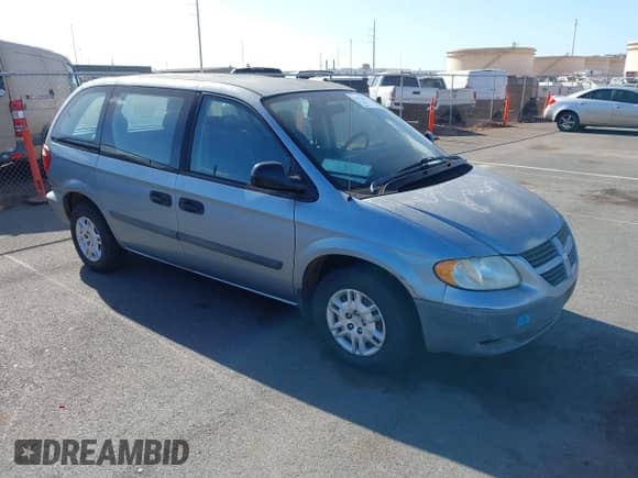 2005 Dodge Caravan SE with VIN 1D4GP25B05B338870, listed as a IAAI auction lot 43173677 with 65,845 mi miles and . Bid and sale history available at DreamBid. Image 1.