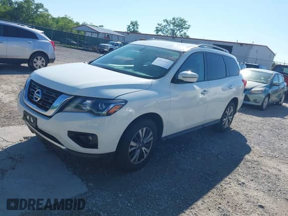 2018 Nissan Pathfinder Platinum with VIN 5N1DR2MM8JC661481, listed as a IAAI auction lot 42651882 with 83,591 mi miles and . Bid and sale history available at DreamBid. Image 17.