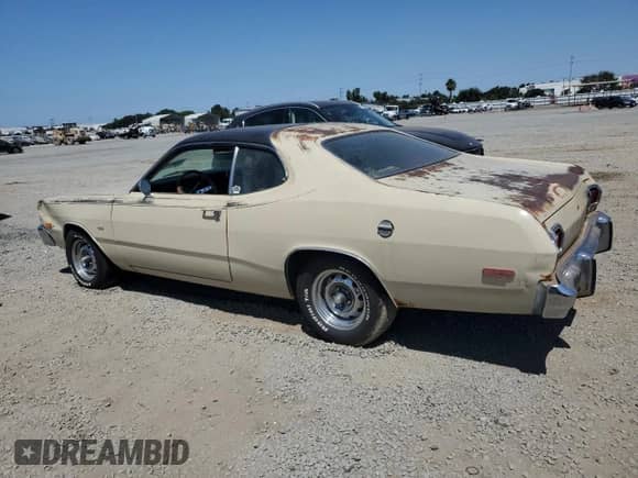 1974 Dodge Dart with VIN LL29G4G161469, listed as a Copart auction lot 70427355 with 32,658 mi miles and Salvage title. Bid and sale history available at DreamBid. Image 2.
