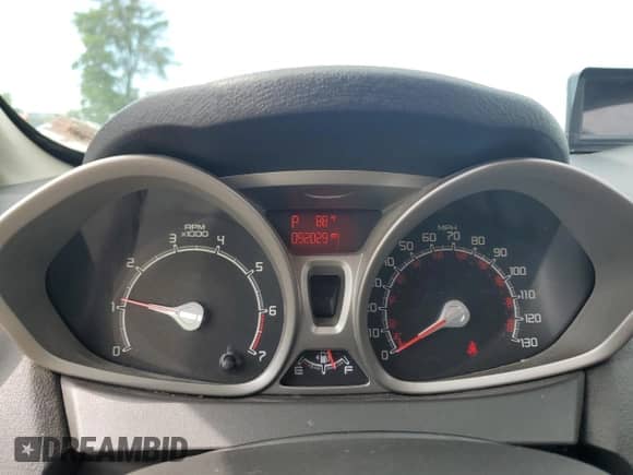 2012 Ford Fiesta SES with VIN 3FADP4FJ6CM117710, listed as a Copart auction lot 64371335 with 92,029 mi miles and Salvage title. Bid and sale history available at DreamBid. Image 9.