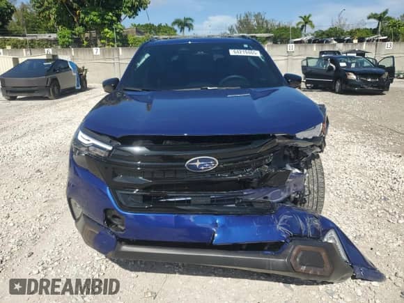 2025 Subaru Forester with VIN JF2SLDFC1SH400891, listed as a Copart auction lot 64219465 with 11,621 mi miles and Salvage title. Bid and sale history available at DreamBid. Image 5.
