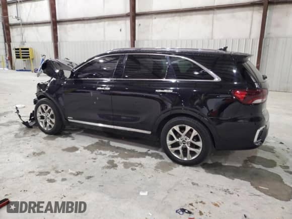 2019 Kia Sorento SX with VIN 5XYPKDA50KG442817, listed as a Copart auction lot 84042584 with 63,496 mi miles and Salvage title. Bid and sale history available at DreamBid. Image 2.