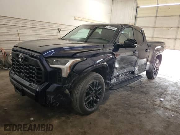 2023 Toyota Tundra SR5 with VIN 5TFLA5DA1PX069615, listed as a Copart auction lot 51152395 with 18,497 mi miles and Salvage title. Bid and sale history available at DreamBid. Image 1.