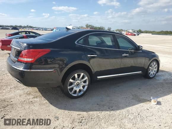 2012 Hyundai Equus Signature с VIN KMHGH4JH1CU050191, выставлен на аукционе Copart как лот 80776084 с пробегом 143 824 миль миль и Списание • Salvage title. История ставок и продаж доступна на DreamBid. Изображение 3.