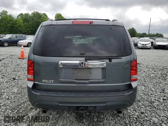 2013 Honda Pilot EX-L with VIN 5FNYF3H63DB014252, listed as a Copart auction lot 57971625 with 176,094 mi miles and Salvage title. Bid and sale history available at DreamBid. Image 6.
