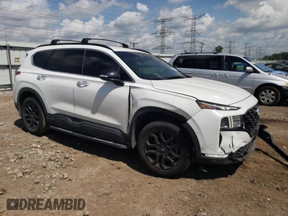 2023 Hyundai Santa Fe XRT with VIN 5NMS6DAJ5PH542520, listed as a Copart auction lot 62056915 with 27,014 mi miles and Salvage title. Bid and sale history available at DreamBid. Image 4.