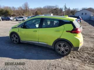 2019 Chevrolet Bolt EV Premier z VIN 1G1FZ6S07K4117658, wystawiony jako Copart lot #43884103 z przebiegiem 77 789 mil mil oraz . Historia ofert i sprzedaży dostępna na DreamBid. Obrazek 2.
