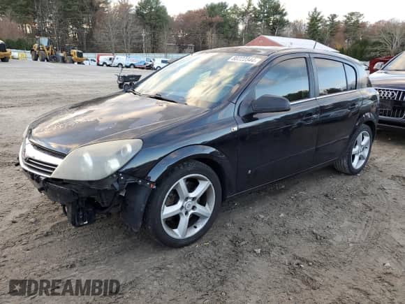 2008 Saturn Astra XR with VIN W08AT671885141130, listed as a Copart auction lot 80222344 with 141,522 mi miles and Clean title. Bid and sale history available at DreamBid. Image 1.
