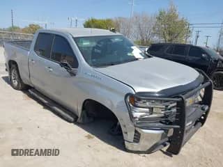 2019 Chevrolet Silverado 1500 LT with VIN 1GCRWCED2KZ322849, listed as a IAAI auction lot 41775145 with 11,685 mi miles and . Bid and sale history available at DreamBid. Image 1.