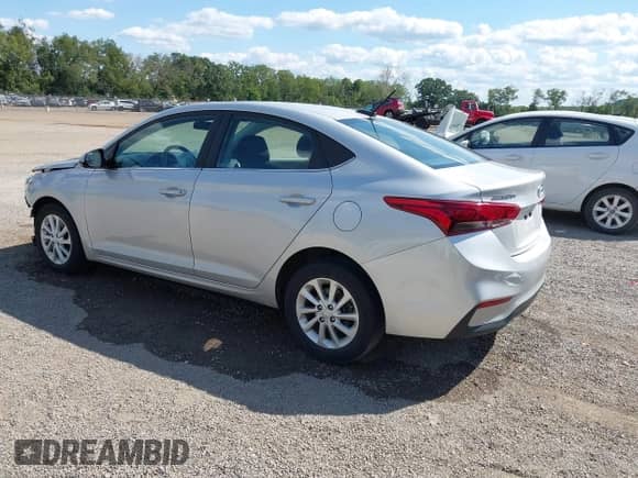 2021 Hyundai Accent SE с VIN 3KPC24A62ME145720, выставлен на аукционе IAAI как лот 43087286 с пробегом 24 710 миль миль и . История ставок и продаж доступна на DreamBid. Изображение 3.