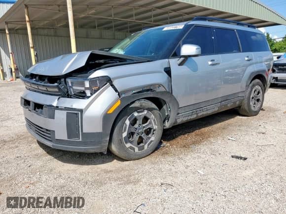 2025 Hyundai Santa Fe SEL с VIN 5NMP24GL7SH092162, выставлен на аукционе Copart как лот 68522795 с пробегом 20 354 миль миль и Чистый • Clean title. История ставок и продаж доступна на DreamBid. Изображение 1.