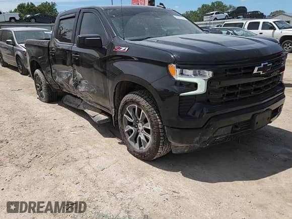 2022 Chevrolet Silverado 1500 RST with VIN 3GCUDEET4NG664021, listed as a Copart auction lot 63237365 with 52,302 mi miles and Salvage title. Bid and sale history available at DreamBid. Image 13.