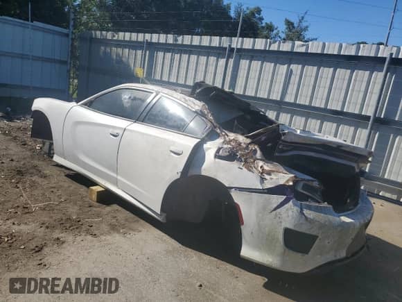 2016 Dodge Charger SRT Hellcat with VIN 2C3CDXL95GH203366, listed as a Copart auction lot 87405585 with Not provided miles and Clean title. Bid and sale history available at DreamBid. Image 2.