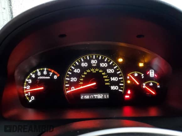 2005 Honda Accord LX with VIN 1HGCM55455A102648, listed as a Copart auction lot 85586495 with 215,817 mi miles and Salvage title. Bid and sale history available at DreamBid. Image 9.