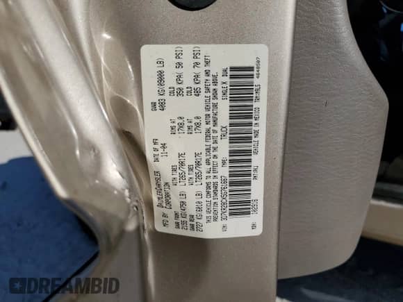 2005 Dodge 2500 SLT z VIN 3D7KR28CX5G761667, wystawiony jako Copart lot #76570034 z przebiegiem 191 355 mil mil oraz Szkoda całkowita • Salvage title. Historia ofert i sprzedaży dostępna na DreamBid. Obrazek 12.