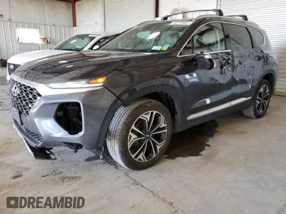2020 Hyundai Santa Fe SEL with VIN 5NMS3CAA9LH293202, listed as a Copart auction lot 72715452 with 33,881 mi miles and . Bid and sale history available at DreamBid. Image 1.