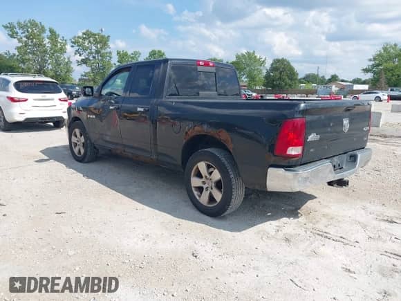 2010 Dodge 1500 SLT with VIN 1D7RV1GPXAS118781, listed as a IAAI auction lot 42745277 with 257,434 mi miles and . Bid and sale history available at DreamBid. Image 3.