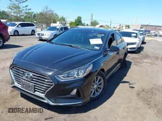 2019 Hyundai Sonata SE with VIN 5NPE24AF3KH799238, listed as a IAAI auction lot 43059027 with 76,118 mi miles and . Bid and sale history available at DreamBid. Image 2.