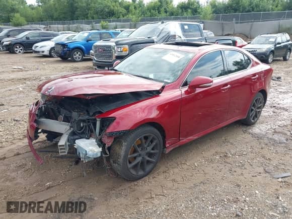 2012 Lexus IS 250 z VIN JTHCF5C20C5053177, wystawiony jako IAAI lot #43012588 z przebiegiem 183 326 mil mil oraz . Historia ofert i sprzedaży dostępna na DreamBid. Obrazek 2.