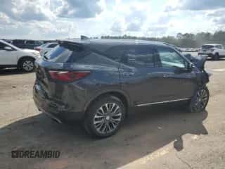 2021 Chevrolet Blazer Premier с VIN 3GNKBFRS8MS511746, выставлен на аукционе Copart как лот 83818945 с пробегом 39 394 миль миль и Списание • Salvage title. История ставок и продаж доступна на DreamBid. Изображение 3.