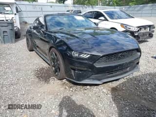 2019 Ford Mustang EcoBoost with VIN 1FA6P8TH2K5190921, listed as a IAAI auction lot 43014089 with 49,107 mi miles and . Bid and sale history available at DreamBid. Image 1.