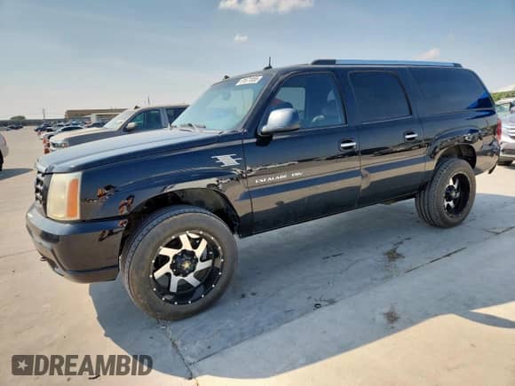 2003 Cadillac Escalade ESV with VIN 3GYFK66N33G306212, listed as a Copart auction lot 81671555 with 276,093 mi miles and Clean title. Bid and sale history available at DreamBid. Image 1.