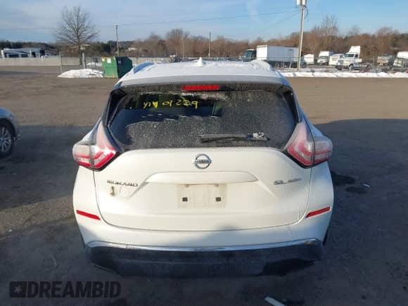 2017 Nissan Murano S with VIN 5N1AZ2MH8HN109760, listed as a IAAI auction lot 41401229 with 84,229 mi miles and . Bid and sale history available at DreamBid. Image 17.