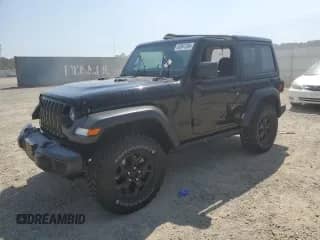 2022 Jeep Wrangler Willys с VIN 1C4GJXAG5NW144826, выставлен на аукционе Copart как лот 65841284 с пробегом 33 326 миль миль и Списание • Salvage title. История ставок и продаж доступна на DreamBid. Изображение 1.