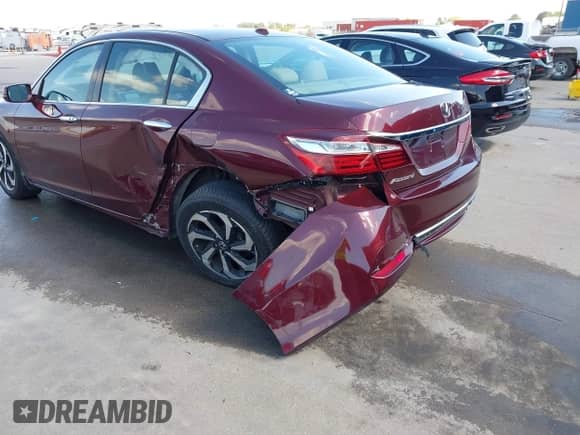 2016 Honda Accord EX-L with VIN 1HGCR2F94GA190489, listed as a IAAI auction lot 43303559 with 74,212 mi miles and . Bid and sale history available at DreamBid. Image 6.