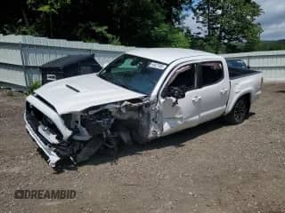 2022 Toyota Tacoma SR with VIN 3TMCZ5AN4NM466593, listed as a Copart auction lot 64627005 with Not provided miles and Salvage title. Bid and sale history available at DreamBid. Image 1.