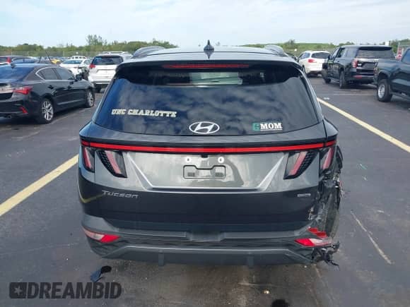 2023 Hyundai Tucson Limited with VIN 5NMJECAE7PH175731, listed as a IAAI auction lot 43091616 with 21,424 mi miles and . Bid and sale history available at DreamBid. Image 17.