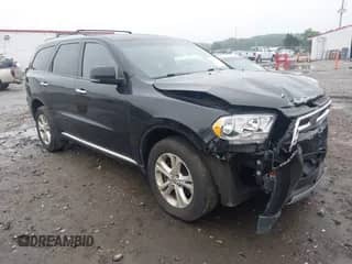2013 Dodge Durango Crew with VIN 1C4RDHDG0DC664191, listed as a IAAI auction lot 42365318 with 188,211 mi miles and . Bid and sale history available at DreamBid. Image 1.
