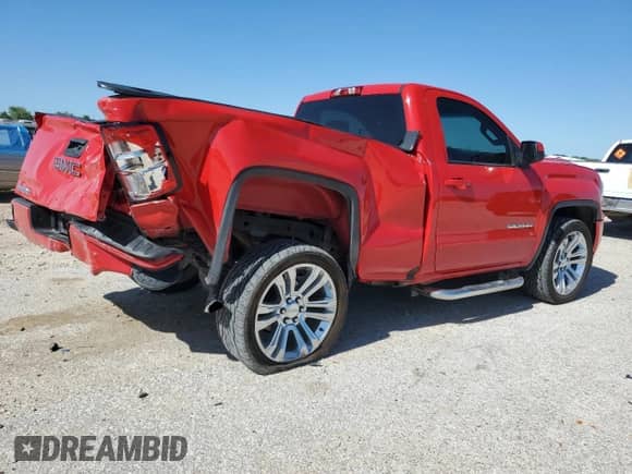 2017 GMC Sierra 1500 with VIN 1GTN1LEH1HZ184052, listed as a Copart auction lot 53999415 with 96,136 mi miles and Salvage title. Bid and sale history available at DreamBid. Image 3.