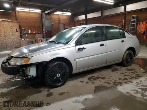 2004 Saturn ION ION 1 with VIN 1G8AF52F64Z155715, listed as a Copart auction lot 48137765 with 105,711 mi miles and Salvage title. Bid and sale history available at DreamBid. Image 1.