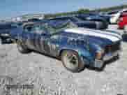 1972 Chevrolet Chevelle with VIN 1D37F2K589567, listed as a Copart auction lot 74061124 with 14,130 mi miles and Salvage title. Bid and sale history available at DreamBid. Image 4.
