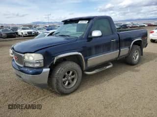 2001 GMC Sierra 1500 SLE with VIN 1GTEK14T61Z197120, listed as a Copart auction lot 48333735 with 194,406 mi miles and Clean title. Bid and sale history available at DreamBid. Image 1.