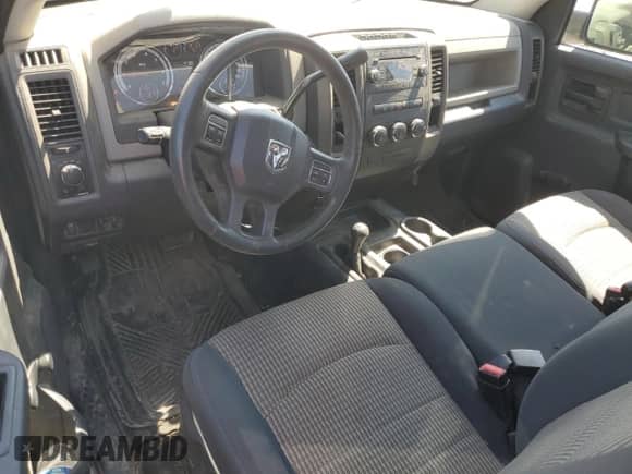 2012 Dodge RAM with VIN 3C6LD5AT3CG289681, listed as a Copart auction lot 53585175 with 76,695 mi miles and Salvage title. Bid and sale history available at DreamBid. Image 8.