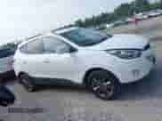 2014 Hyundai Tucson Limited with VIN KM8JUCAG0EU870929, listed as a IAAI auction lot 42864934 with 198,247 mi miles and . Bid and sale history available at DreamBid. Image 13.