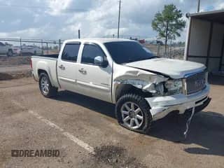 2010 GMC Sierra 1500 Denali z VIN 3GTRKXE26AG222270, wystawiony jako IAAI lot #41974112 z przebiegiem 166 366 mil mil oraz . Historia ofert i sprzedaży dostępna na DreamBid. Obrazek 1.
