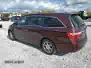 2013 Honda Odyssey EX-L z VIN 5FNRL5H65DB073425, wystawiony jako Copart lot #89636255 z przebiegiem 79 268 mil mil oraz Szkoda całkowita • Salvage title. Historia ofert i sprzedaży dostępna na DreamBid. Obrazek 2.