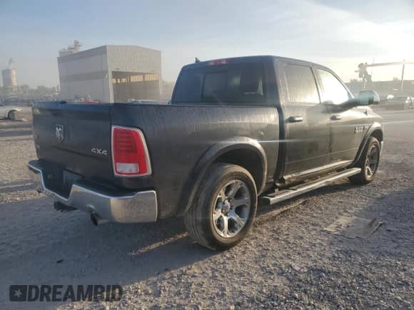2014 Ram 1500 Laramie with VIN 1C6RR7NT8ES169646, listed as a Copart auction lot 84767315 with 210,305 mi miles and Clean title. Bid and sale history available at DreamBid. Image 3.