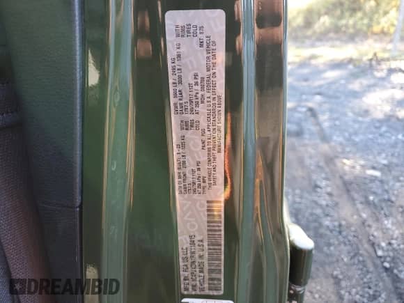 2024 Jeep Wrangler Sport S с VIN 1C4PJXDN1RW110415, выставлен на аукционе Copart как лот 85911615 с пробегом 26 742 миль миль и На запчасти • Non repairable. История ставок и продаж доступна на DreamBid. Изображение 13.