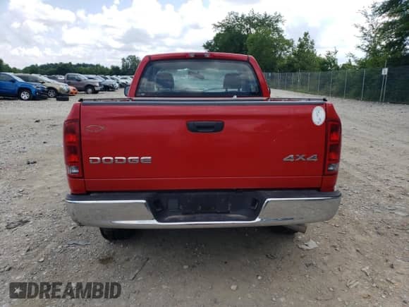 2004 Dodge 1500 SLT with VIN 1D7HU16D34J212758, listed as a Copart auction lot 62890175 with Not provided miles and Salvage title. Bid and sale history available at DreamBid. Image 6.