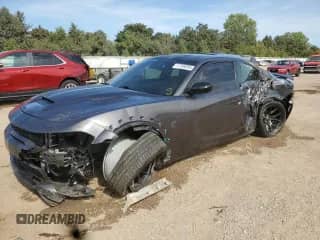 2023 Dodge Charger SRT Hellcat Redeye Widebody with VIN 2C3CDXL92PH539783, listed as a Copart auction lot 71759295 with 15,266 mi miles and Salvage title. Bid and sale history available at DreamBid. Image 1.
