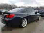2014 BMW 7 Series 750i xDrive with VIN WBAYB6C57ED224998, listed as a Copart auction lot 81931474 with Not provided miles and Salvage title. Bid and sale history available at DreamBid. Image 3.