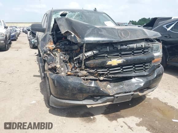 2018 Chevrolet Silverado 1500 Custom with VIN 3GCPCPEH2JG176302, listed as a IAAI auction lot 42752064 with 92,410 mi miles and . Bid and sale history available at DreamBid. Image 1.