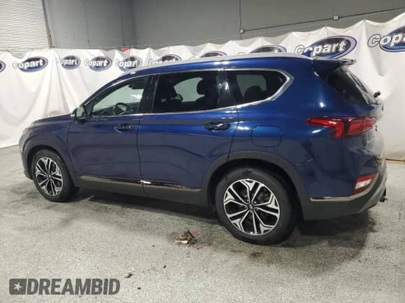 2020 Hyundai Santa Fe Limited with VIN 5NMS53AA5LH286869, listed as a Copart auction lot 87100255 with 151,478 mi miles and Clean title. Bid and sale history available at DreamBid. Image 2.
