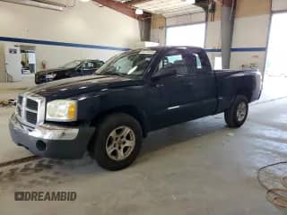 2005 Dodge Dakota SLT with VIN 1D7HE42K65S133244, listed as a Copart auction lot 65737025 with 171,325 mi miles and Salvage title. Bid and sale history available at DreamBid. Image 1.