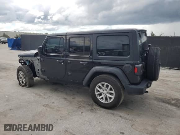 2023 Jeep Wrangler Sport S с VIN 1C4HJXDG7PW622554, выставлен на аукционе Copart как лот 68541315 с пробегом 29 681 миль миль и Списание • Salvage title. История ставок и продаж доступна на DreamBid. Изображение 2.